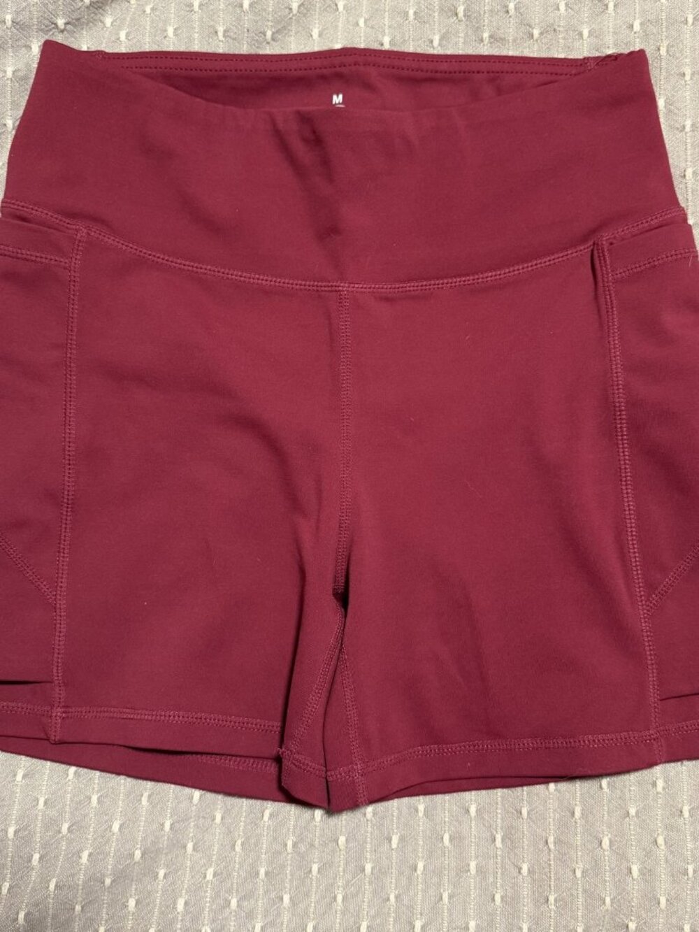 Senita Athletics Baseline Shorts 5" Magenta Size M